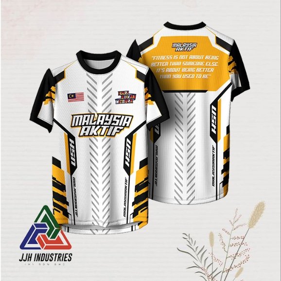 BAJU SUKAN NEGARA !!! MALAYSIA AKTIF // FAMILY SET !! DESIGN ARROW - Image 3