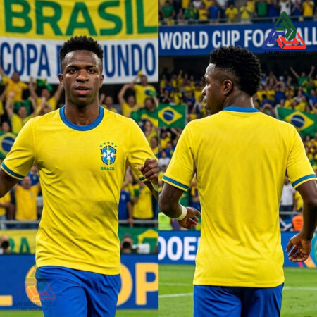 [Ready Stock] CBF Brazil Football Jersey World Cup 2026 Sublimation Print High Quality and Comfortable Unisex